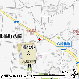 群馬県渋川市北橘町八崎1054周辺の地図