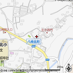 群馬県渋川市北橘町八崎1229-10周辺の地図