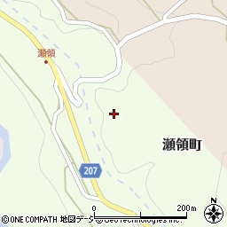 石川県金沢市瀬領町周辺の地図