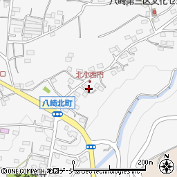 群馬県渋川市北橘町八崎1316-2周辺の地図