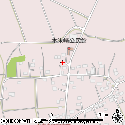 茨城県那珂市本米崎1515-2周辺の地図
