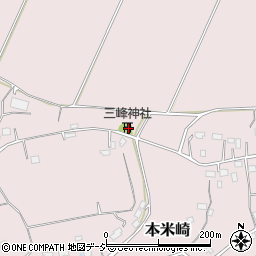 茨城県那珂市本米崎1917周辺の地図