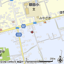 茨城県那珂市額田南郷322周辺の地図