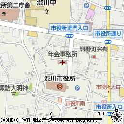 渋川年金事務所周辺の地図
