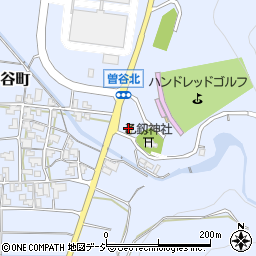 ファミリーマート白山曽谷町店周辺の地図