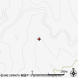 長野県大町市八坂作の手周辺の地図