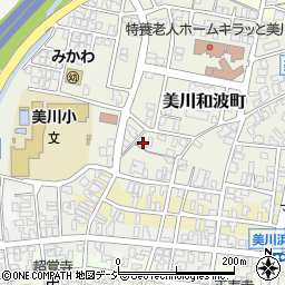 石川県白山市美川和波町北10周辺の地図