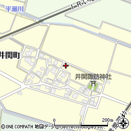 井関町集会所周辺の地図