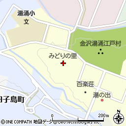 石川県金沢市湯涌荒屋町63周辺の地図