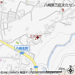 群馬県渋川市北橘町八崎1314周辺の地図