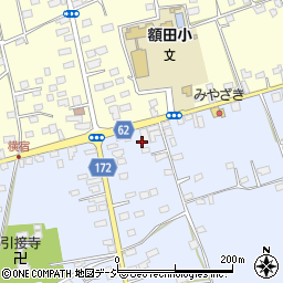 茨城県那珂市額田南郷316周辺の地図