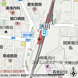 群馬県渋川市渋川1654周辺の地図