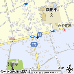 茨城県那珂市額田南郷317周辺の地図