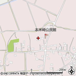 茨城県那珂市本米崎1513-1周辺の地図