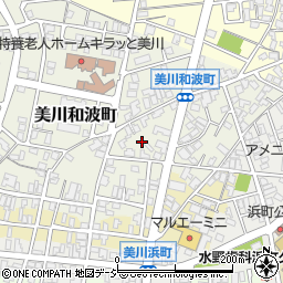 石川県白山市美川和波町カ周辺の地図
