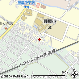 石川県白山市井関町ヌ76周辺の地図