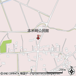 茨城県那珂市本米崎1513周辺の地図