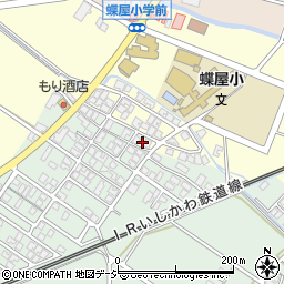 石川県白山市井関町ヌ94周辺の地図