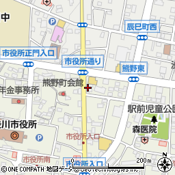 坂東園茶店周辺の地図