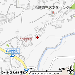 群馬県渋川市北橘町八崎1309周辺の地図