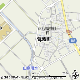 石川県白山市菅波町1260-2周辺の地図