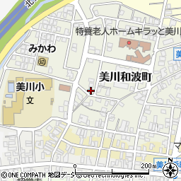 石川県白山市美川和波町北258周辺の地図