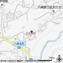 群馬県渋川市北橘町八崎1247-2周辺の地図