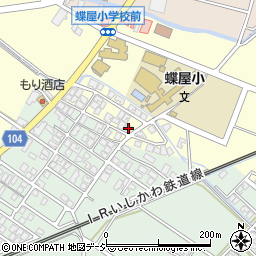 石川県白山市井関町ヌ61-21周辺の地図