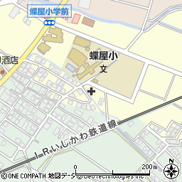 石川県白山市井関町ヌ48周辺の地図