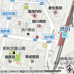 明光義塾渋川教室周辺の地図
