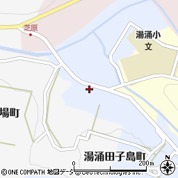 石川県金沢市湯涌田子島町イ周辺の地図