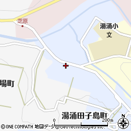 石川県金沢市湯涌田子島町（イ）周辺の地図
