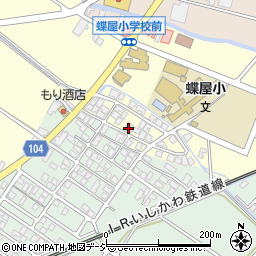 石川県白山市井関町ヌ61-18周辺の地図