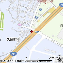 すき家２４５号日立久慈店周辺の地図
