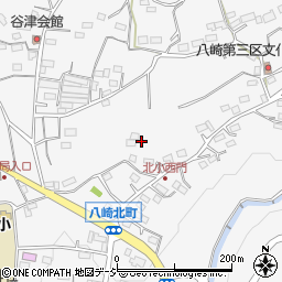 群馬県渋川市北橘町八崎1312周辺の地図