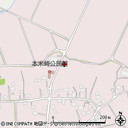 茨城県那珂市本米崎1570-1周辺の地図