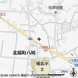 群馬県渋川市北橘町八崎1032周辺の地図