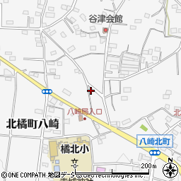 群馬県渋川市北橘町八崎1049周辺の地図