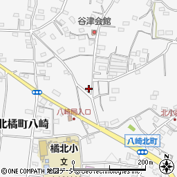 群馬県渋川市北橘町八崎756-1周辺の地図