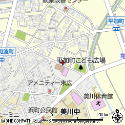 石川県白山市平加町イ52-2周辺の地図