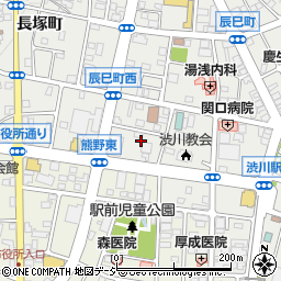 群馬県渋川市渋川1695周辺の地図