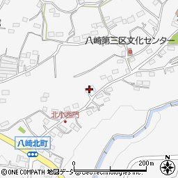 群馬県渋川市北橘町八崎1299-2周辺の地図
