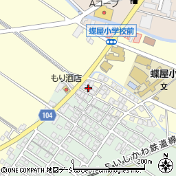 石川県白山市井関町ヌ63周辺の地図
