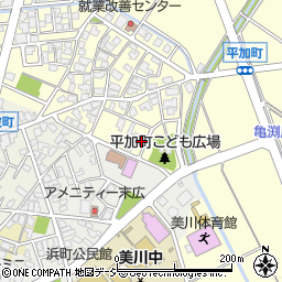 石川県白山市平加町イ29-1周辺の地図