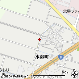 石川県白山市水澄町周辺の地図