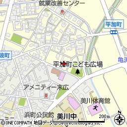 石川県白山市平加町イ51周辺の地図