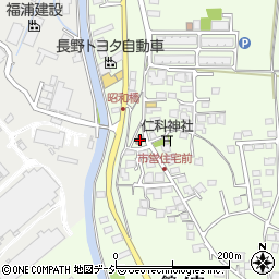 長野県大町市社館ノ内5586周辺の地図