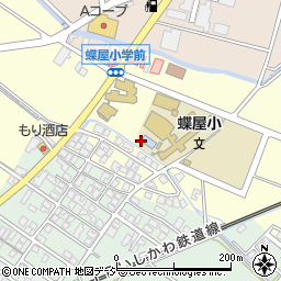 石川県白山市井関町ヌ周辺の地図