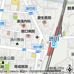 群馬県渋川市渋川辰巳町1679周辺の地図