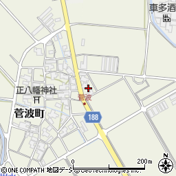 石川県白山市菅波町84周辺の地図